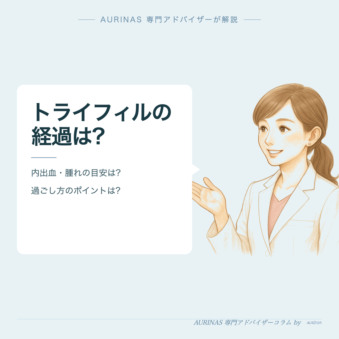 トライフィルの経過は? - AURINAS 専門アドバイザーが解説