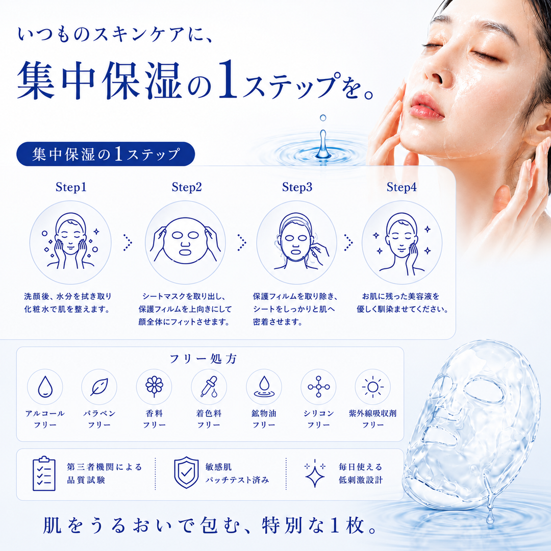 AURINA PURE FACE MASK　